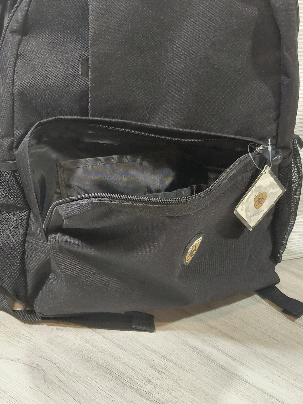 Ariat black backpack